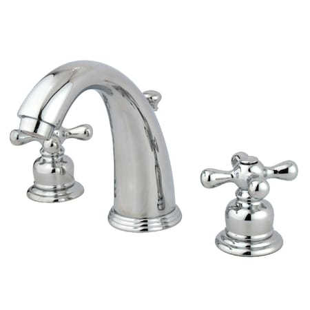 Kingston Brass KB981AX Victorian 2-Handle 8" Widespread Bathroom Faucet, Polished Chrm KB981AX
